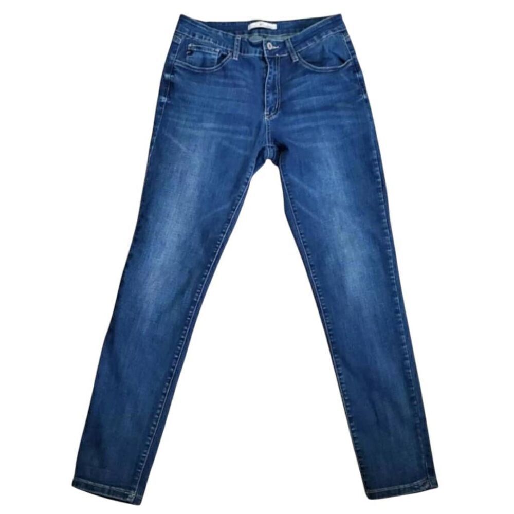 Kancan Skinny Jeans Womens SZ 11/ 29 Mid Rise Medium Wash